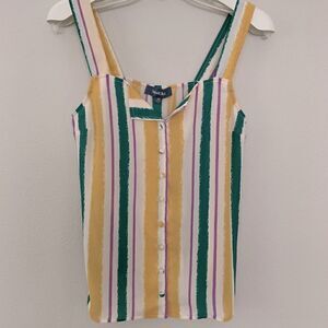 🟢3 for $20 MODCLOTH striped button down top